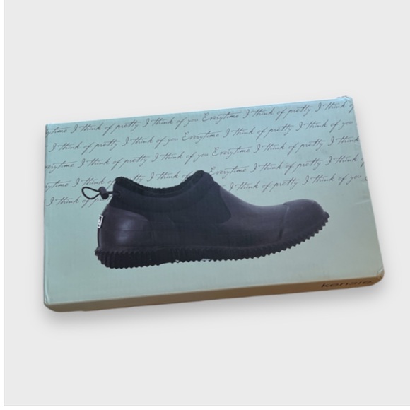 Kensie Carmella Fleece Anti-Slip Rain Shoe  | Sizes: 6, 7, 10 | Black | $25 - Picture 5 of 5